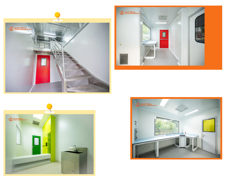 Novas Tendências no Desenvolvimento de Salas Limpas | EPC modular pode reduzir o tempo de construção em 70%; Implantado showroom de sala limpa modular Easy-Separate (Qianjiang)