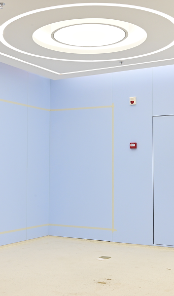 Pain&eacute;is de Sala Limpa